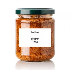 PRIVATE LABEL RED PESTO 190G