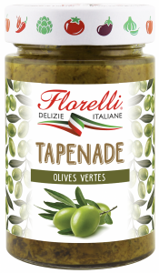FLORELLI GREEN OLIVES SPREADABLE SAUCE 190G