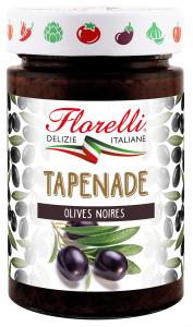 FLORELLI BLACK OLIVES SPREADABLE SAUCE 190G