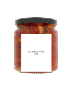 PRIVATE LABEL SUN-DRIED TOMATOES 270G