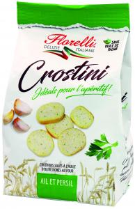 FLORELLI GARLIC AND PARSLEY CROSTINI 100G