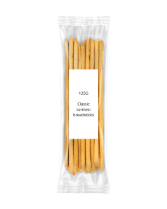 PRIVATE LABEL CLASSIC TORINESI BREADSTICKS 125G