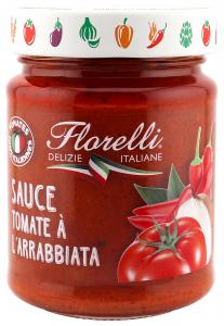 FLORELLI TOMATO SAUCE ALL'ARRABBIATA 250G