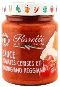 FLORELLI TOMATO SAUCE WITH CHERRY TOMATOES AND PARMESAN 250G