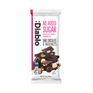 Diablo No Added Sugar Dark Chocolate with Hazelnut 85g