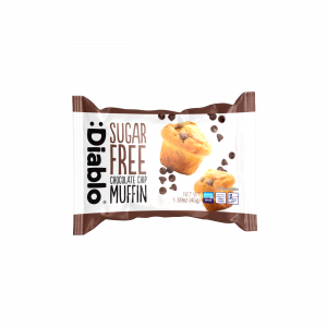 Diablo SF Single Choclate Chip Muffin 45g