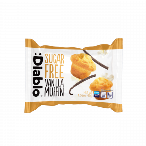 Diablo SF Single Vanilla Muffin 45g