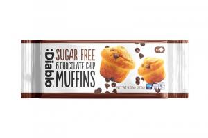 Diablo SF 6 Pack Chocolate Chip Muffins 270g