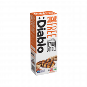 Diablo Chocolate Striped Peanuts Cookies 150g