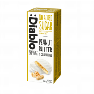 Diablo Peanut Butter & Cream Cookies 100g