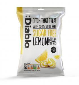 Diablo Lemon & Cream Sweets 75g