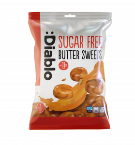 :Diablo Sugar Free Butter Sweets 75g