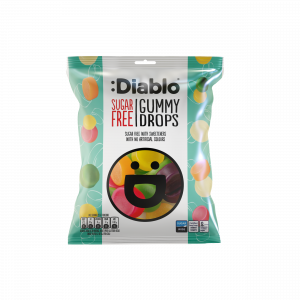 Diablo Gummy Drops Sweets 75g