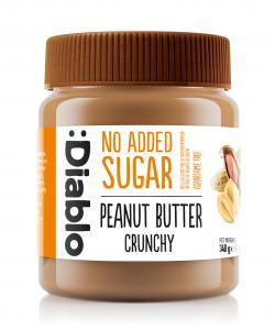 Diablo No Added Sugar Crunchy Peanut Butter