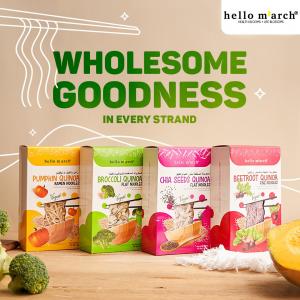 hello m'arch Quinoa Noodles (assorted)