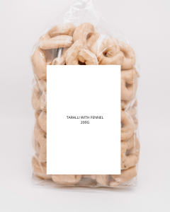 PRIVATE LABEL TARALLI WITH FENNEL 200G