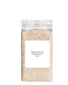 PRIVATE LABEL PREPARATION FOR CHEESE RISOTTO 250G