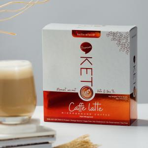 hello m'arch Keto Microground Caffe Latte