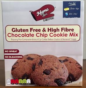 Mama Jie's Chocolate Chip Cookie Mix (Gluten Free, Wheat Free, Sugar Free )