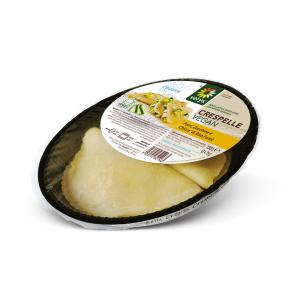 VEGAN CREPES with Chicca Fumé, leeks and zucchini