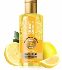 QUARTERPAST Old Fashioned Lemonade Cordial