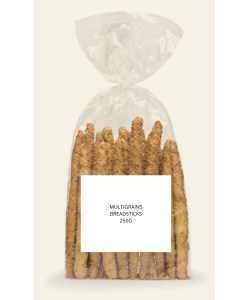 PRIVATE LABEL MULTIGRAINS BREADSTICKS 250G