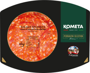 Salame Spianata piccante sliced 400g