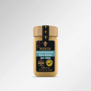 BEE&YOU Royal Jelly Propolis Raw Honey Mix for Kids