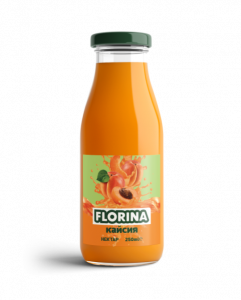 APRICOT NECTAR. Fruit content: min. 40%.
