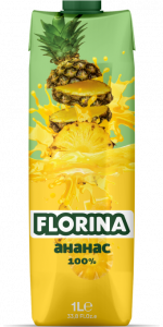 PINEAPPLE 100 % JUIICE FROM CONCENTRATE