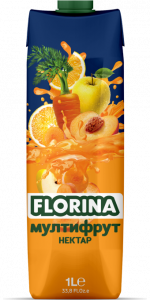 MULTIFRUIT NECTAR. Fruit content min. 50%.