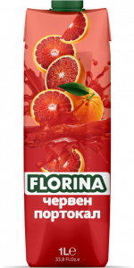 RED ORANGE FRUIT DRINK. Fruit content: min. 30%.