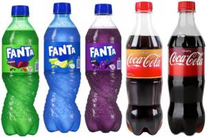Coca Cola / Fanta 500 ml Serbia origin