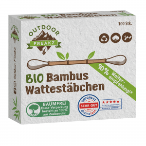 Bamboo Swabs, 100 pieces/pack