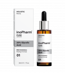 InoPharm PURE elements Serum Peeling formula with 20% Glycolic acid