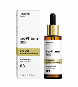 InoPharm PURE elements Serum Nourishing oils with Bio oils from rosehip and primrose