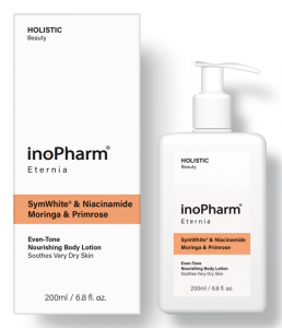 InoPharm Eternia Even-Tone Nourishing Body Lotion SymWhite® & Niacinamide Moringa & Primrose 200ml
