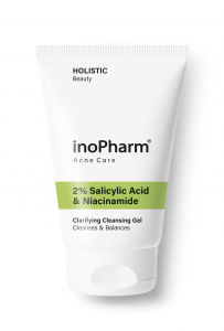 InoPharm Acne Care Clarifying Cleansing gel 2% Salycilic acid & Niacinamide