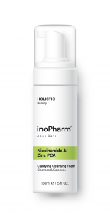 InoPharm Acne Care Clarifying Cleansing foam Niacinamide & Zinc PCA
