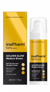 InoPharm Tanlovers Self Tan Face and Decollete Cream 30ml