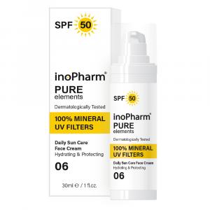 InoPharm Daily Sun Care Face cream 100% Mineral UV filters 30ml