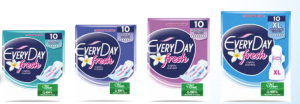 EveryDay Fresh Sanitary Napkins