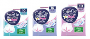 EveryDay Fresh Sensitive Sanitary Napkins