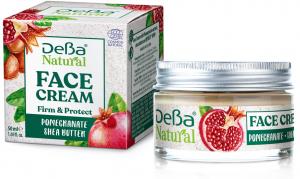 DeBa Natural Firm & Protect Day Cream Pomegranate & Sheabutter  50ml