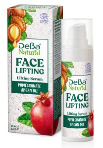 DeBa Natural Lifting Face & Neck Serum Pomegranate & Argan oil 30ml