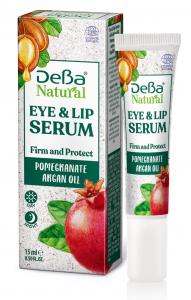 DeBa Natural Firm & Protect Eye & Lip Serum Pomegranate & Argan oil 15 ml