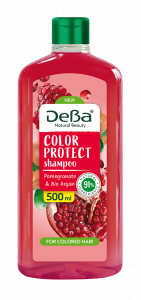 DeBa Natural Beauty COLOR PROTECT Shampoo with Pomegranate & Bio Argan Oil 500ml
