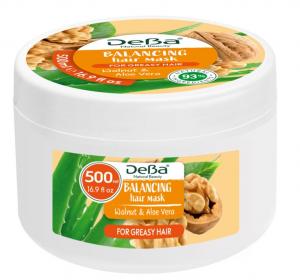 DeBa Natural Beauty BALANCING Mask with Walnut & Aloe 500ml