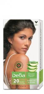 DeBa SILK & Comfort Care for face Aloe 20 pcs.