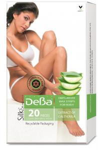 DeBa SILK & Comfort Care for body Aloe 20 pcs.